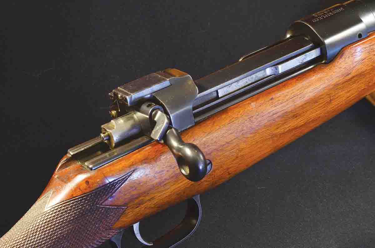 The Ross Model 1910 .280 Ross was made as well as any bolt action from London of the pre-1914 era.